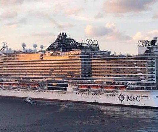 COAST GUARD SEARCHING FOR MISSING CRUISE SHIP CREW MEMBER SOUTH OF ST. THOMAS