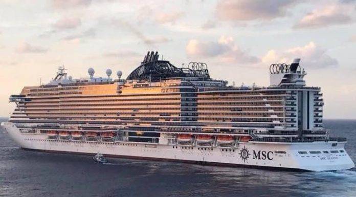 COAST GUARD SEARCHING FOR MISSING CRUISE SHIP CREW MEMBER SOUTH OF ST. THOMAS