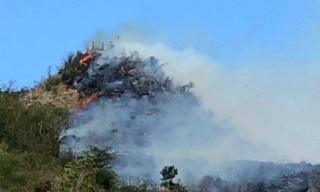 Middle region bush fire