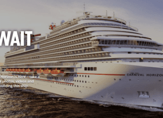 Carnival Cruise Lines Horizon to call for 2018-2019 season