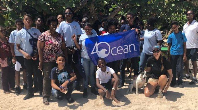 Nature Foundation Teaches Milton Peters College Students About Coral Reefs, Mangroves and Littering
