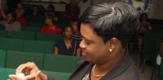 Prime Minister Romeo-Marlin deliver’s address at AIDS Candlelight Memorial Ceremony