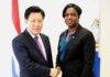 Chinese Consul General pays courtesy visit to Prime Minister Romeo Marlin