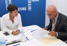 Minister of Finance, Michael Ferrier makes courtesy visit to the General Audit Chamber