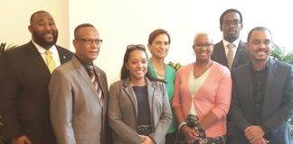 Meet & greet at the Sint Maarten house in honour of the visiting MP’s