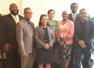 Meet & greet at the Sint Maarten house in honour of the visiting MP’s