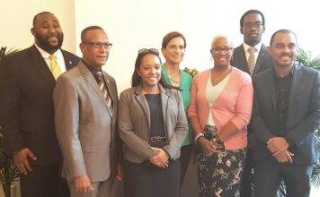 Meet & greet at the Sint Maarten house in honour of the visiting MP’s