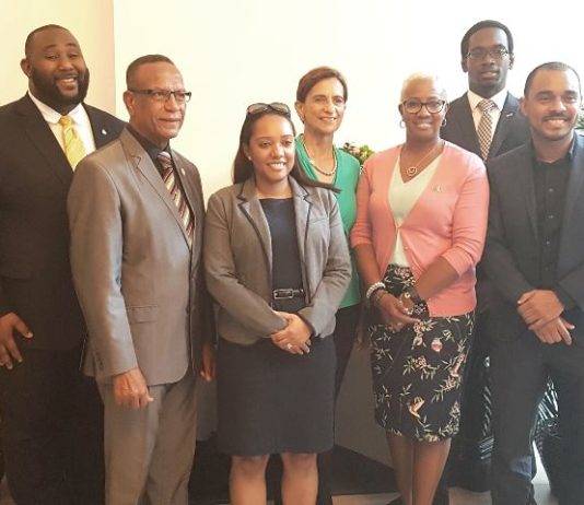 Meet & greet at the Sint Maarten house in honour of the visiting MP’s