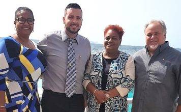 Tourism Minister Johnson makes first hotel visit to Oyster Bay Resort