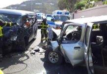 Bus-142 collide head-on with a Nissan pick-up truck