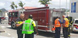 Building evacuation training at the Police Head Quarters