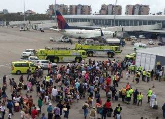 Three False Alarms at Departure Pavilion