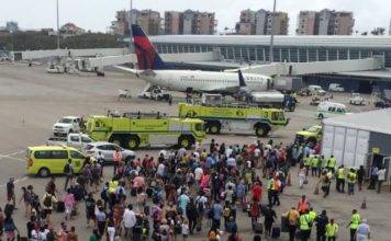 Three False Alarms at Departure Pavilion