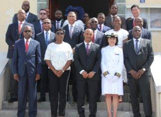 Council of Ministers attend annual Bastille Day Celebration