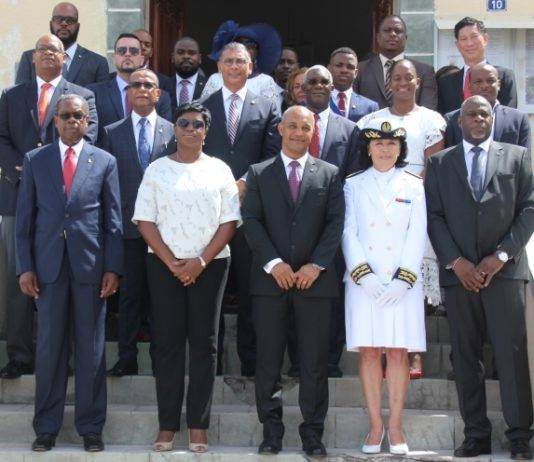 Council of Ministers attend annual Bastille Day Celebration