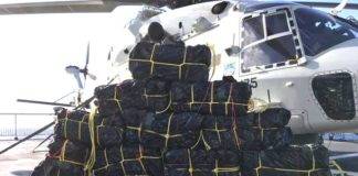 Coast Guard confiscate 427 kilos of cocaine