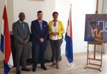 Minister Johnson visits St. Maarten House, says “strengthening TEATT’s NL link is vital”