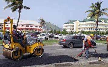 Road Paving/Patching Project progressing