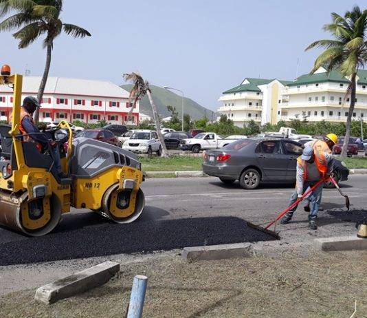 Road Paving/Patching Project progressing