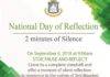 VIDEO: SEPTEMBER 6 9:06 AM NATIONAL DAY OF REFLECTIONS.