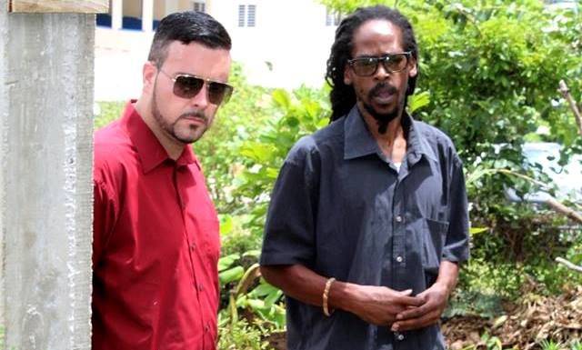Minister of TEATT Mr Stewart Johnson shows positive support toward SXM Agricultural Research and Development Center