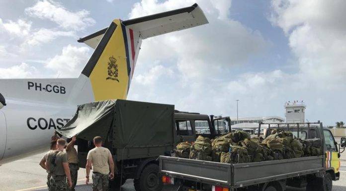 The Netherlands forces in the Caribbean train Hurricane Emergency Response with Local Safety Partners on the Windward Islands