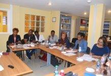 Ombudsman with workshop for SZV Staff