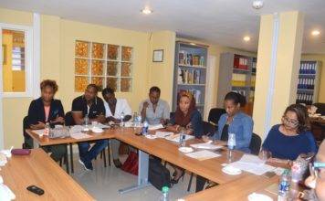 Ombudsman with workshop for SZV Staff