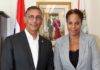 Minister Geerlings receives director Tax Administration Caribbean Netherlands