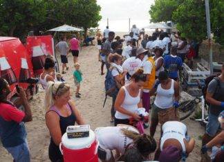 Record amount of Trash collected during Nature Foundation’s and Corona’s International Coastal Cleanup Day!
