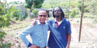 Minister of ECYS Mr Wycliffe Smith shows positive support toward SXM Agricultural Research and Development Center