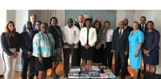 Prime Minister Romeo Marlin met with CARICOM Ambassadors at UN Security Council Hearing