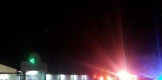 WAS LIVE VIDEO: Former Afoo Daily Extra entrance to Cape Bay on fire