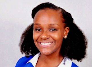 Kiara Meyers representing St. Maarten at CTO, Bahamas