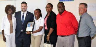 Tourism Minister Johnson pays surprise visit to Junior Minister Kiara at School