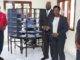 Prime Minister Romeo Marlin visits Postal Services Sint Maarten new location at former Civil Registry Building