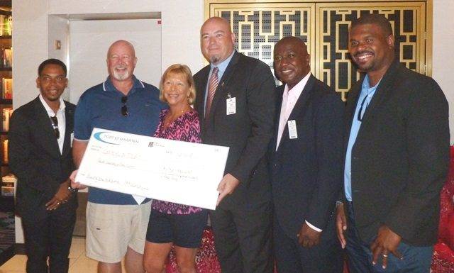 Carnival Horizon makes Inaugural Call. One Millionth Cruise Couple Treated to Island Hospitality