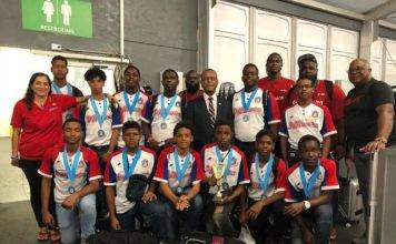 Minister Smith Welcomes Baseball Champs Home