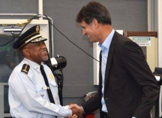 Police commissioners attend working visit to Sint Maarten