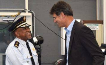 Police commissioners attend working visit to Sint Maarten
