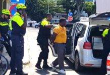 Two suspects R.N.R. (29) and J.A.A. (24) arrested for fighting in public