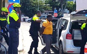 Two suspects R.N.R. (29) and J.A.A. (24) arrested for fighting in public