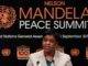 Prime Minister Romeo Marlin speaks at Nelson Mandela Peace Summit in New York