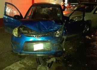 Two seriously injured in traffic accident