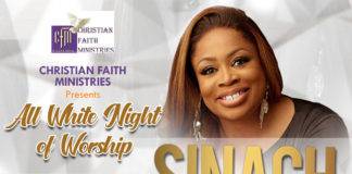‘Way Maker’ Singer, Sinach, for St. Maarten in February