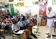 SMMC Ear, Nose and Throat specialist visits school to talk noise prevention