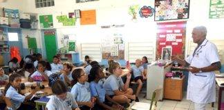 SMMC Ear, Nose and Throat specialist visits school to talk noise prevention