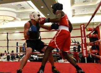Malcolm Phillips wins his first belt at Sugar Bert Boxing Tournament