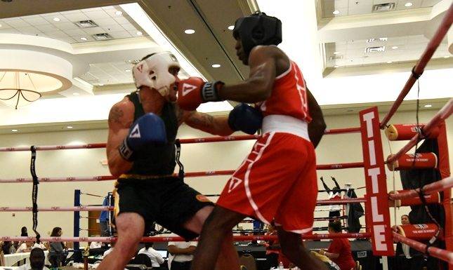 Malcolm Phillips wins his first belt at Sugar Bert Boxing Tournament