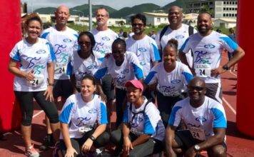 Team APS at 31st Annual St. Maarten’s Day Around the Island Relay Race